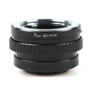 Minolta MD-Fujifilm FX Macro Focusing Helicoid Adapter - Pixco - Provide Professional Photographic Equipment Accessories