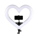 Pixco RL-290 19'' Colorful Heart-Shaped LED Ring Light Photography 48W 3200K-6000K 290pcs Bulbs With Remote Stand Kit - Pixco - Provide Professional Photographic Equipment Accessories
