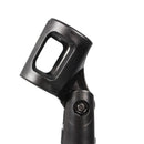 Adjustable Microphone Stand with Mic Clip Holder