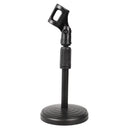 Adjustable Microphone Stand with Mic Clip Holder
