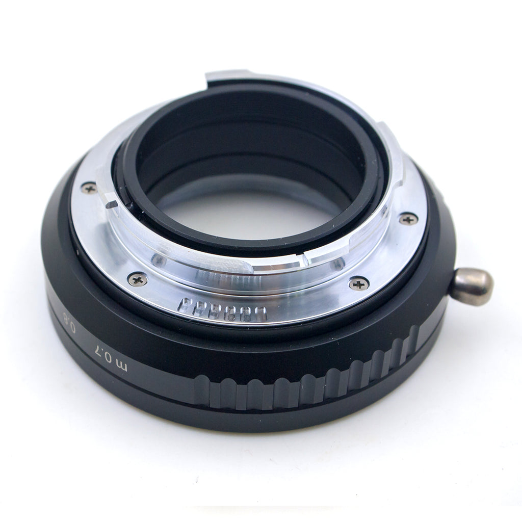 SHOTEN mount adapter R50 F mount lens Leica M mount Rangefinder linked type with SHOTEN mount adapter R50 F mount lens Leica M mount Rangefinder linked type with