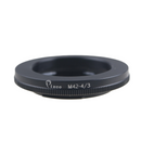 M42-Olympus 4/3 Black AF Confirm Adapter - Pixco - Provide Professional Photographic Equipment Accessories