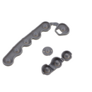 Body Rear Back Left Rubber Soft Key Replacement Part