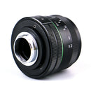 Pixco 50mm F1.8 APS-C Television TV CCTV Lens For 16mm C Mount Camera Black - Pixco - Provide Professional Photographic Equipment Accessories