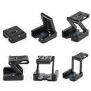 Z-Type Folding Desktop Quick Release Plate For camera Stand Holder Tripod - Pixco - Provide Professional Photographic Equipment Accessories
