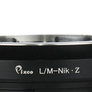 Leica M-Nikon Z Adapter - Pixco - Provide Professional Photographic Equipment Accessories