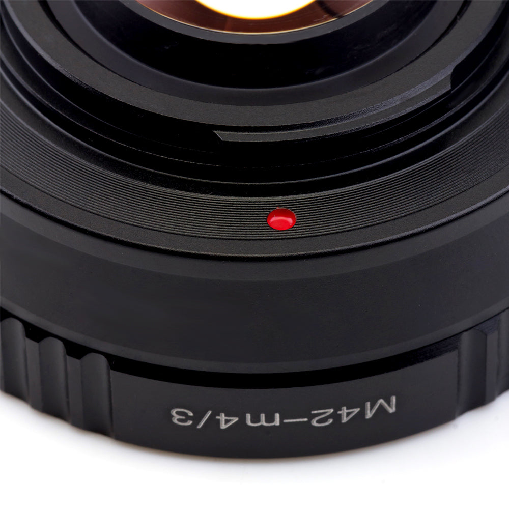 M42-Micro 4/3 Speed Booster Focal Reducer Adapter Pixco - Provide
