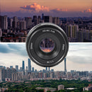 35mm F/1.6 Large Aperture HD MC Manual Prime Fixed Lens APS-C - Pixco - Provide Professional Photographic Equipment Accessories
