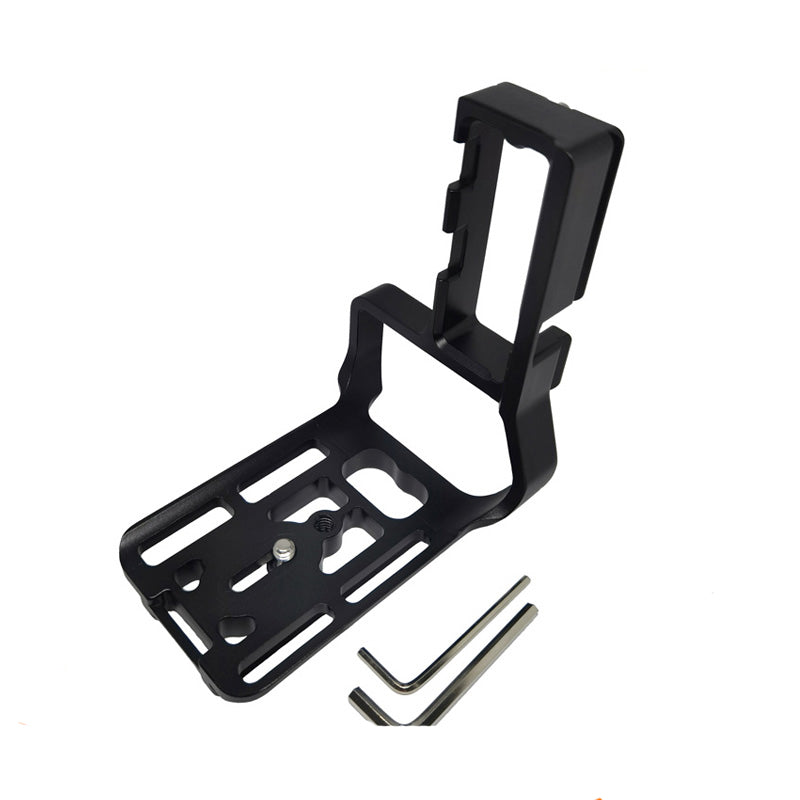 Metal Quick Release L Plate Bracket Holder Hand Grip Vertical External For Canon - Pixco - Provide Professional Photographic Equipment Accessories