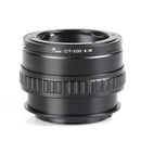 Contax Yashica CY-Canon EOS R Macro Focusing Helicoid Adapter - Pixco - Provide Professional Photographic Equipment Accessories