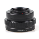 Minolta MD-Fujifilm FX Macro Focusing Helicoid Adapter - Pixco - Provide Professional Photographic Equipment Accessories