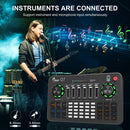 Pixco Q7 Bluetooth Audio Live Sound Card Mixer Board Set With Microphone - Pixco - Provide Professional Photographic Equipment Accessories