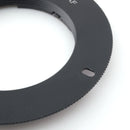 M42-Sony Alpha Minolta MA Macro AF Confirm Adapter Black - Pixco - Provide Professional Photographic Equipment Accessories