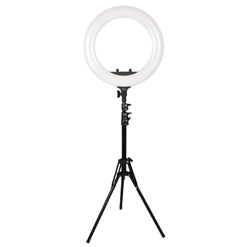 Dracast Halo Plus Series 180 Bicolor LED Ring light with Stand Kit - Draco  Broadcast