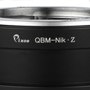 Rollei QBM-Nikon Z Adapter - Pixco - Provide Professional Photographic Equipment Accessories