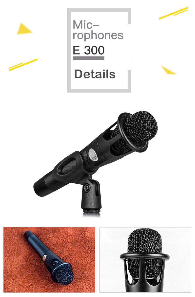 E-300 Condenser Microphone - Pixco - Provide Professional Photographic Equipment Accessories