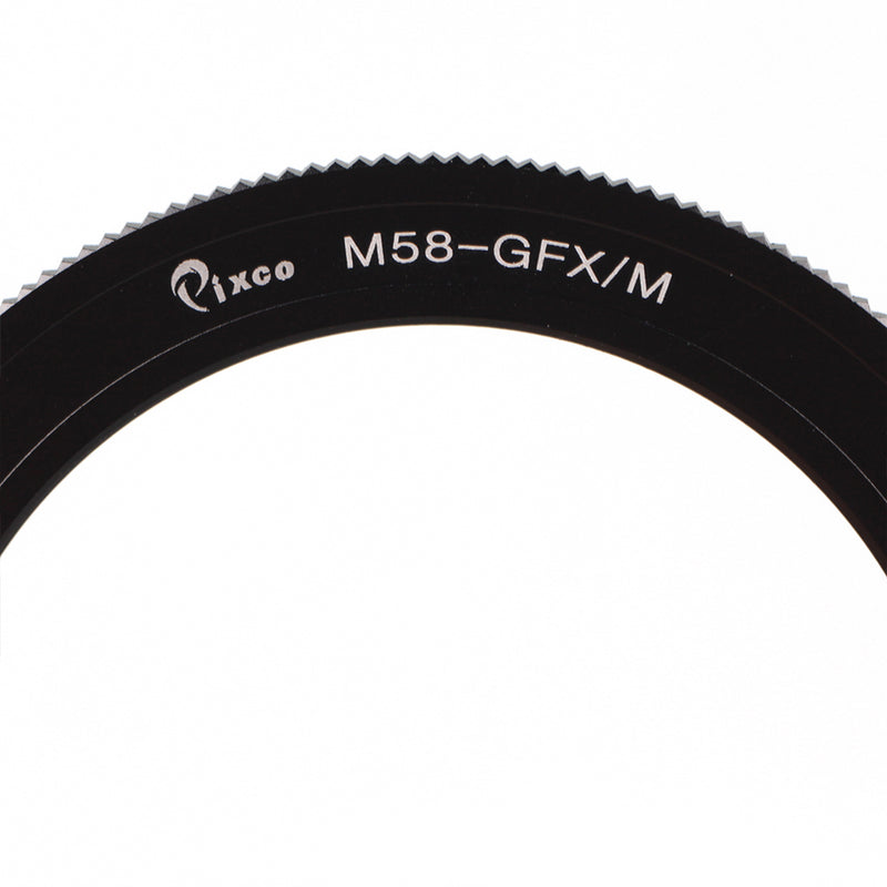 M58-Fujifilm GFX Mount Adapter - Pixco - Provide Professional Photographic Equipment Accessories