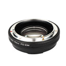 FD-Canon EOS M Focal Reducer Speed Booster Adapter - Pixco - Provide Professional Photographic Equipment Accessories