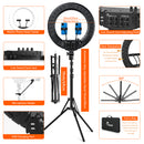 Pixco RL-495S 18'' LED Ring Light Built-in Live Sound Card With Stand Kit - Pixco - Provide Professional Photographic Equipment Accessories