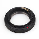 T2-Canon EOS AF-2 Confirm Adapter with Aperture Adjustment - Pixco - Provide Professional Photographic Equipment Accessories