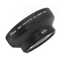 Professional 0.45X Wide Angle Lens with Macro Black For Canon Nikon Sony - Pixco - Provide Professional Photographic Equipment Accessories