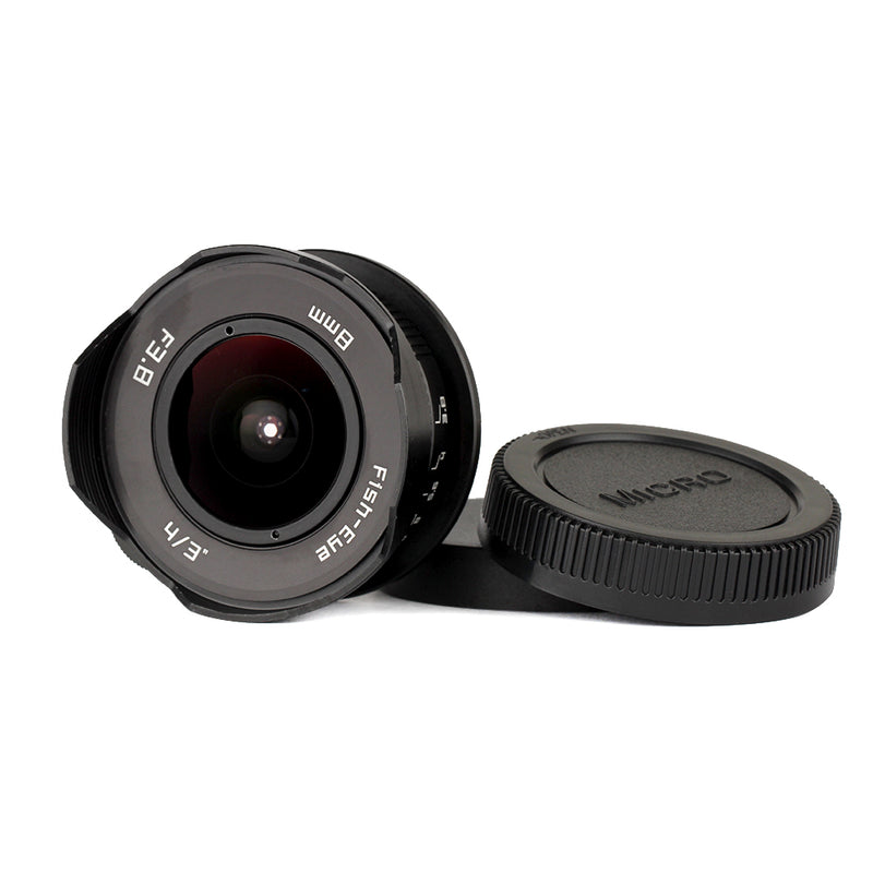 Pixco 8mm F3.8 Fisheye CCTV Lens (C Mount/Micro 4/3 Mount)