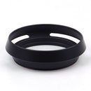 Metal Tilted Vented Lens Hood - Pixco - Provide Professional Photographic Equipment Accessories