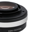 Nikon G-Sony E Speed Booster Focal Reducer Adapter - Pixco - Provide Professional Photographic Equipment Accessories