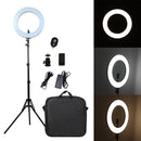 Pixco 18'' LED Ring Light Photography 60W 3200K-6000K 480pcs Bulbs With Remote Stand Kit - Pixco - Provide Professional Photographic Equipment Accessories