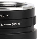 Sony A-Nikon Z Adapter - Pixco - Provide Professional Photographic Equipment Accessories