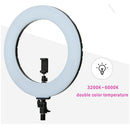 Pixco 18'' LED Ring Light Photography 60W 3200K-6000K 480pcs Bulbs With Remote Stand Kit - Pixco - Provide Professional Photographic Equipment Accessories