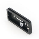 PU-100 100MM Tripod Plate Quick Release Plate - Pixco - Provide Professional Photographic Equipment Accessories