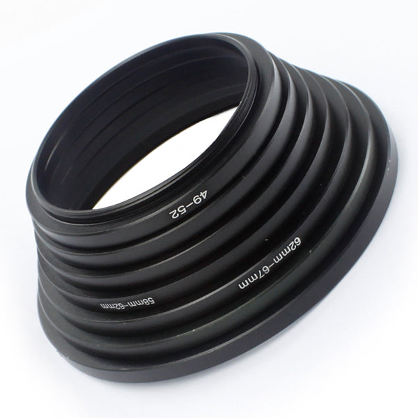 49mm-77mm Step Up Ring Set - Pixco - Provide Professional Photographic Equipment Accessories