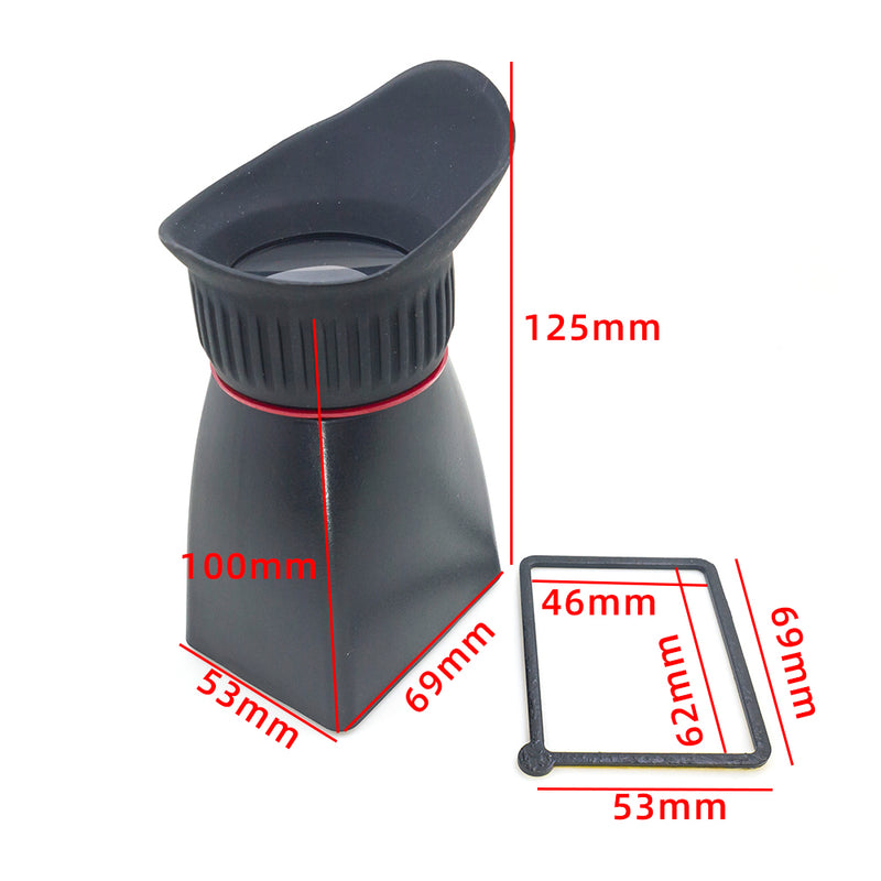 Standard 3 inch 2.8x LCD Viewfinder - Pixco - Provide Professional Photographic Equipment Accessories
