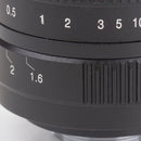 Pixco 35mm F1.6 APS-C Television TV CCTV Lens For 16mm C Mount Camera (Black) - Pixco - Provide Professional Photographic Equipment Accessories