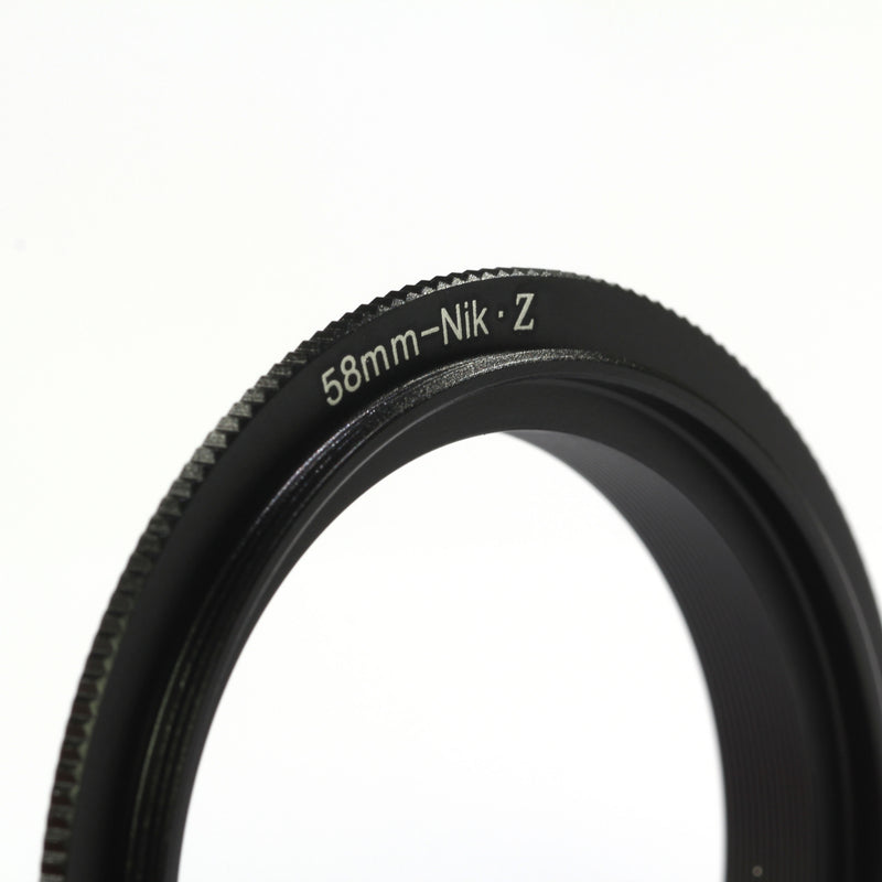 58mm Macro Reverse Ring For Nikon Z - Pixco - Provide Professional Photographic Equipment Accessories