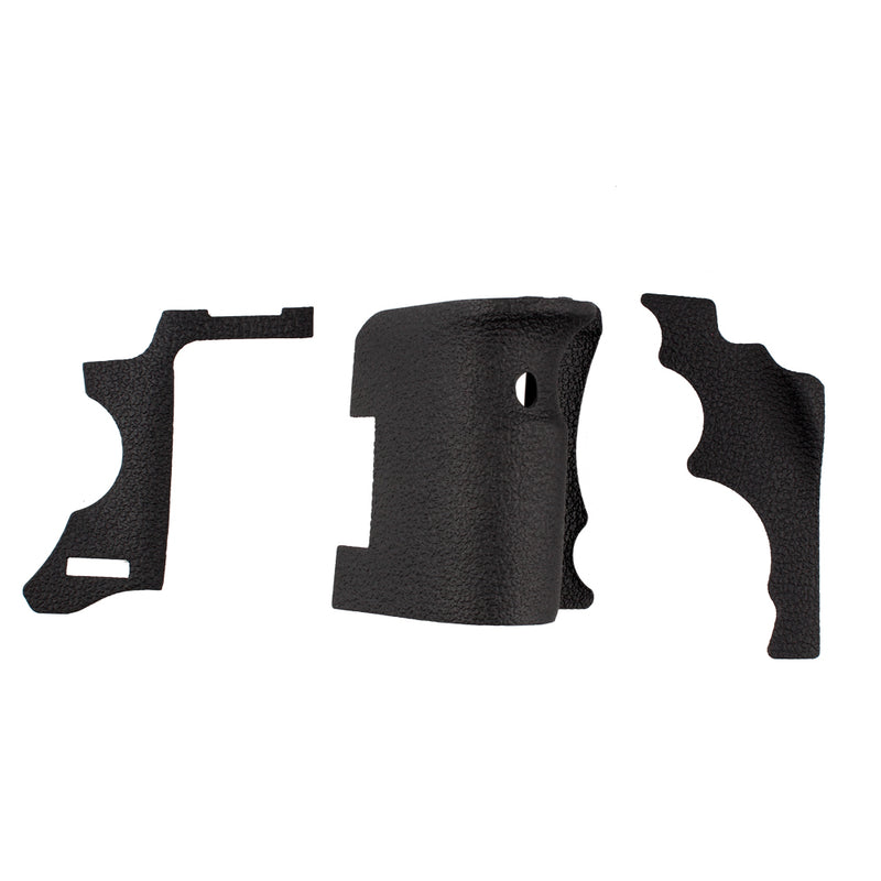 3pcs Set Body Front Back Grip Rubber Cover Shell Replacement Part For Canon - Pixco - Provide Professional Photographic Equipment Accessories