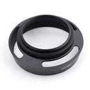 Metal Tilted Vented Lens Hood - Pixco - Provide Professional Photographic Equipment Accessories