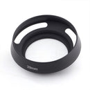 Metal Tilted Vented Lens Hood - Pixco - Provide Professional Photographic Equipment Accessories