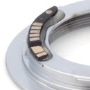 M42-Canon EOS Flange AF-3 Confirm Adapter Silver - Pixco - Provide Professional Photographic Equipment Accessories