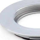 M42-Canon EOS Flange AF-3 Confirm Adapter Silver - Pixco - Provide Professional Photographic Equipment Accessories