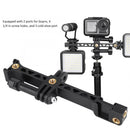 Multifunction Cold Shoe Bracket Extension Bar Hot Shoe Extension with 1/4'' Tripod Screw for Osmo Pocket Action Gopro - Pixco - Provide Professional Photographic Equipment Accessories