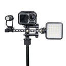 Multifunction Cold Shoe Bracket Extension Bar Hot Shoe Extension with 1/4'' Tripod Screw for Osmo Pocket Action Gopro - Pixco - Provide Professional Photographic Equipment Accessories