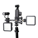 Multifunction Cold Shoe Bracket Extension Bar Hot Shoe Extension with 1/4'' Tripod Screw for Osmo Pocket Action Gopro - Pixco - Provide Professional Photographic Equipment Accessories