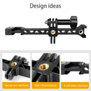 Multifunction Cold Shoe Bracket Extension Bar Hot Shoe Extension with 1/4'' Tripod Screw for Osmo Pocket Action Gopro - Pixco - Provide Professional Photographic Equipment Accessories