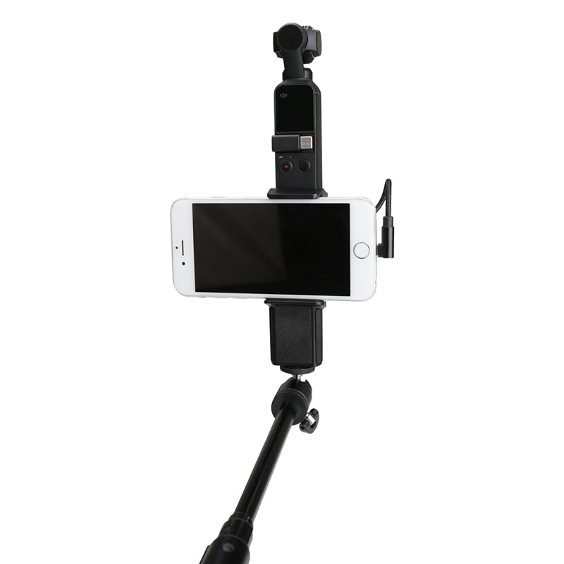 One-Handed Handheld for DJI OSMO Pocket Camera (For Apple iPhone) Pixc ...