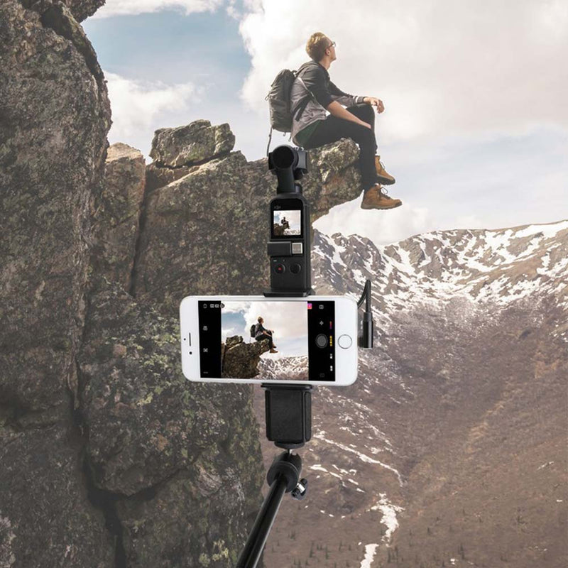 One-Handed Handheld for DJI OSMO Pocket Camera (For Apple iPhone) - Pixco - Provide Professional Photographic Equipment Accessories