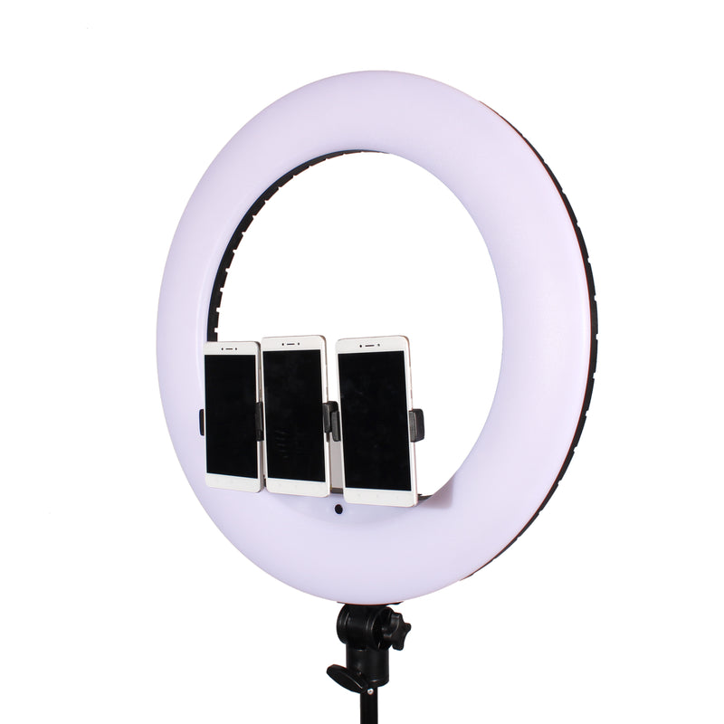 Amazon.com : Elitehood Ring Light, 19 inch/48cm Ring Lights with Stand &  Carrying Bag, 45W Dimmable Led Ringlight, Professional Ring Light for  Camera, Smartphone, YouTube, TikTok, Self-Portrait Shooting : Electronics