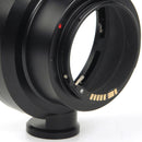 Pentax 67-Canon EOS Tripod EMF AF Confirm Adapter - Pixco - Provide Professional Photographic Equipment Accessories