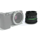 Pixco 50mm F1.8 APS-C Television TV CCTV Lens For 16mm C Mount Camera Black - Pixco - Provide Professional Photographic Equipment Accessories